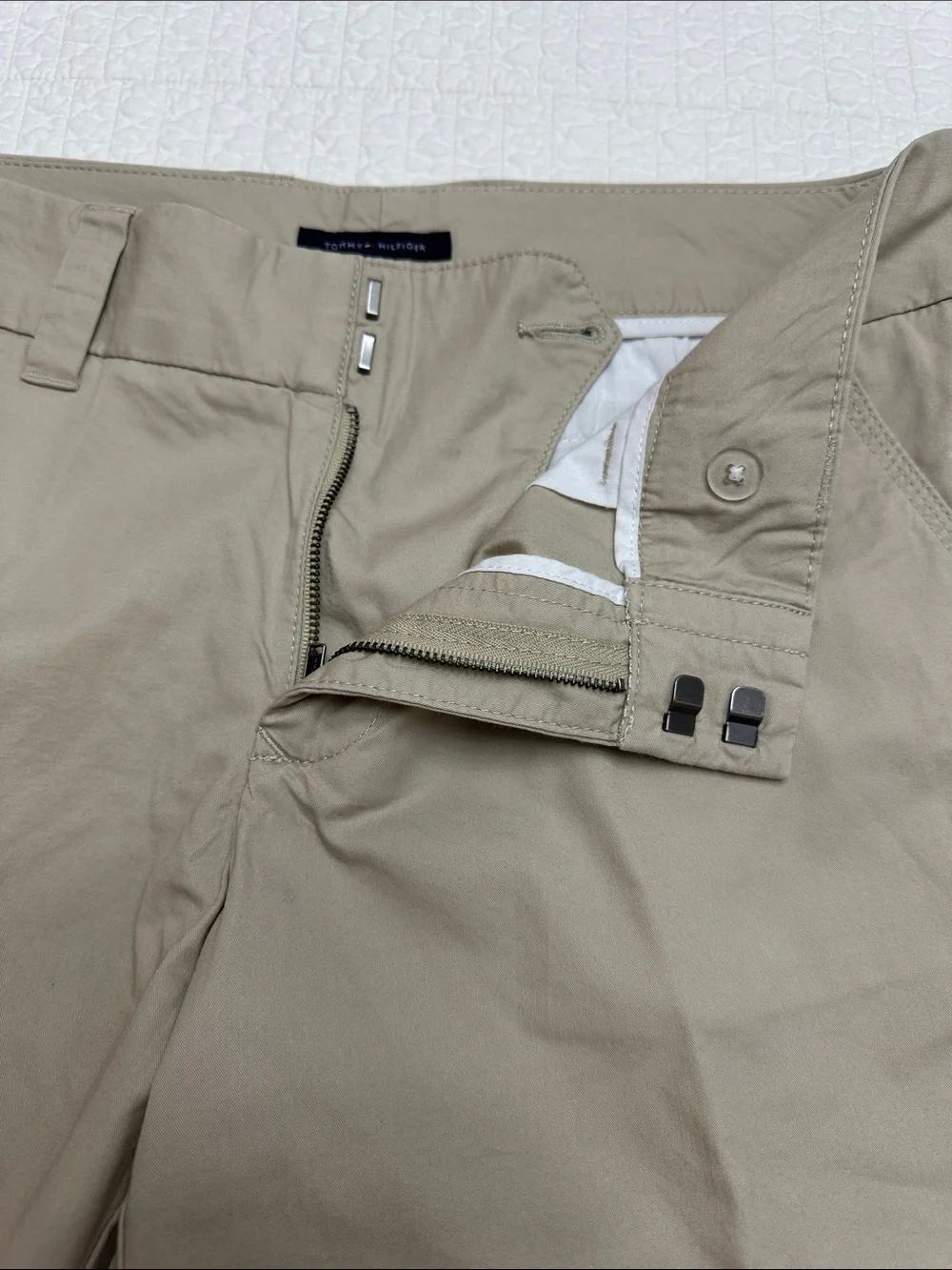 Tommy Hilfiger White Chino Shorts 5